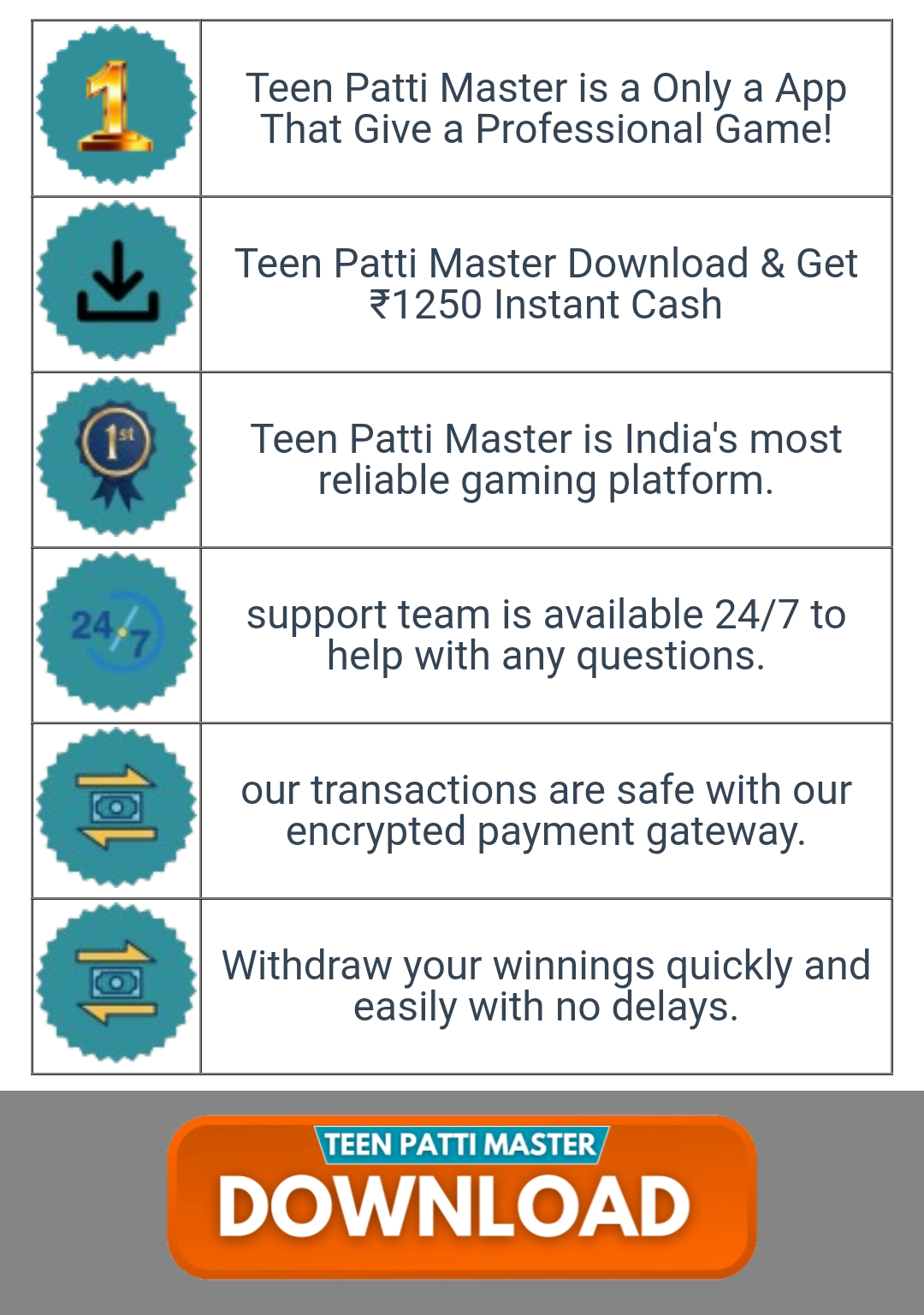 Teen Patti Master 2024